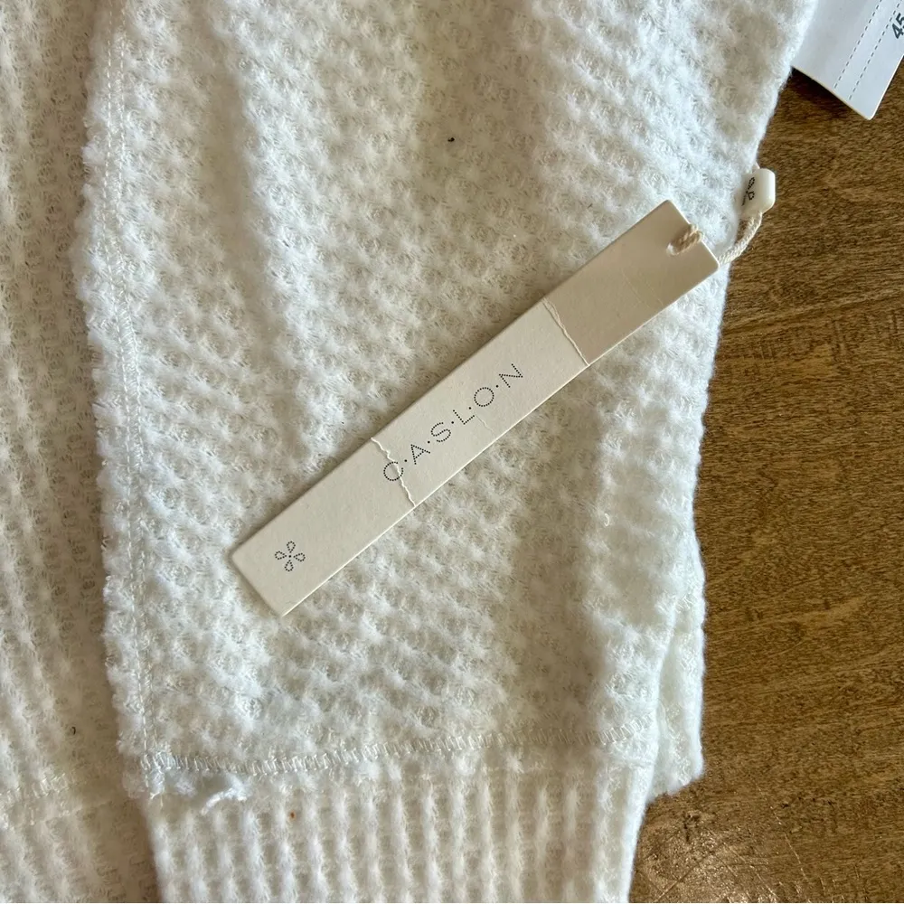 Caslon Women’s Knit Boat Neck Sweater White Size XL NWT - Image 5