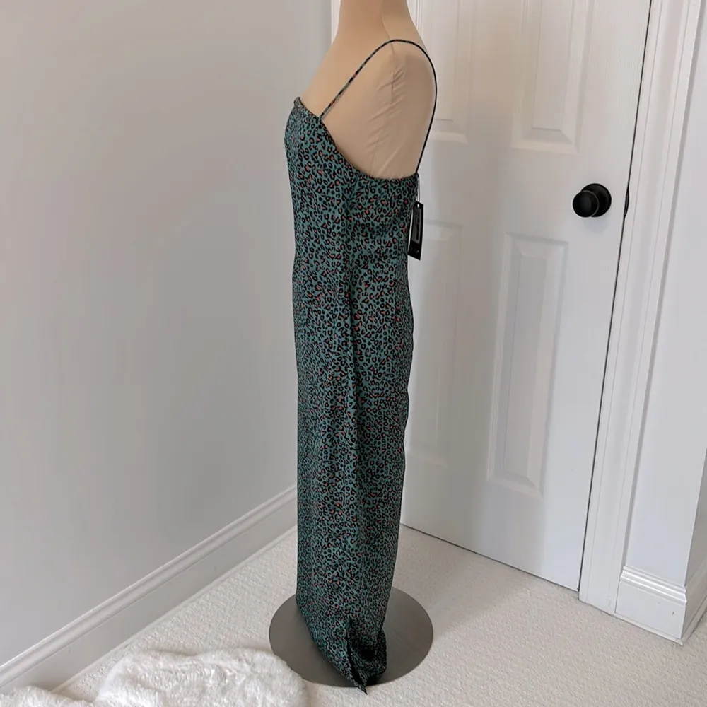 Nasty Gal Act Wild Slit Midi Dress - Image 4