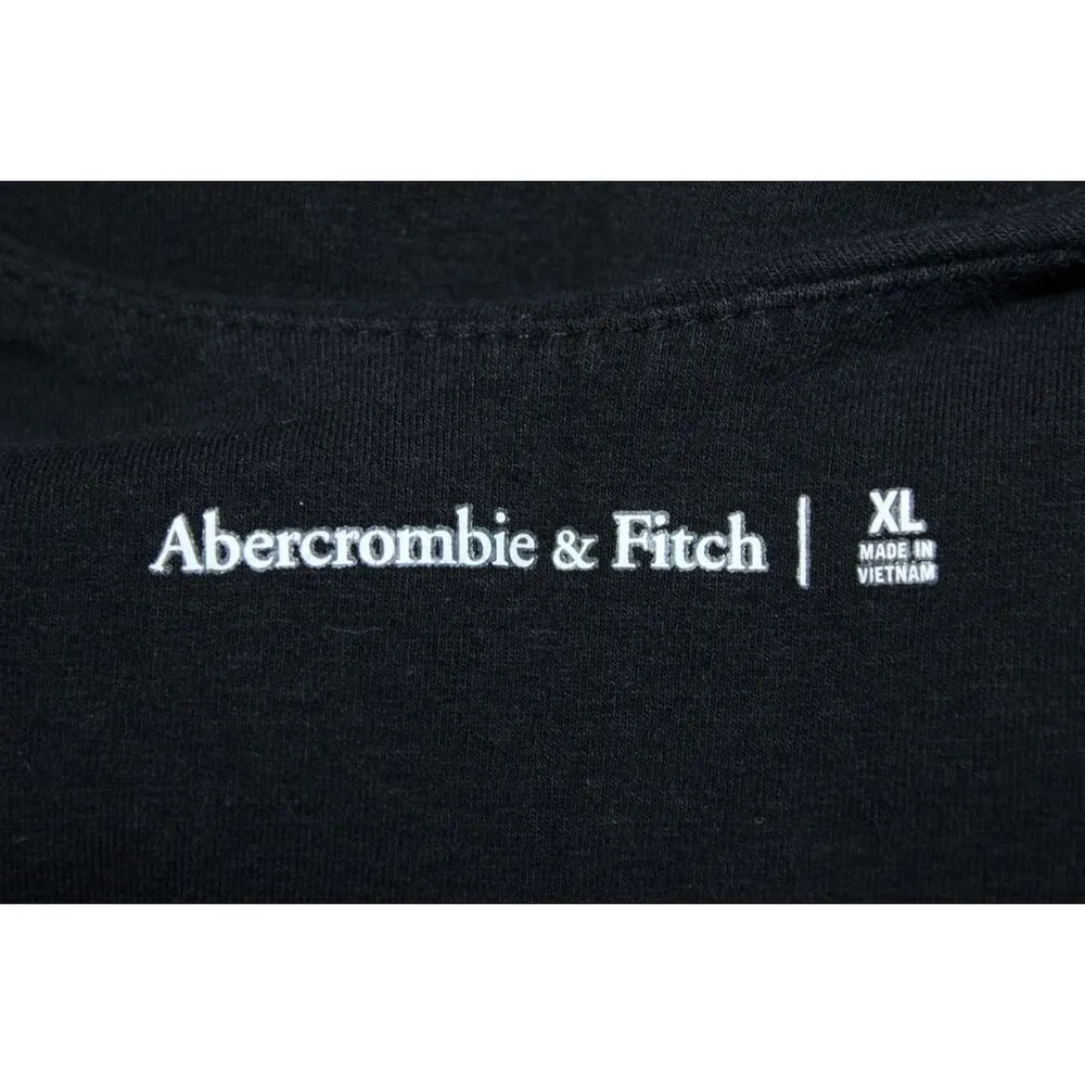 Womens Abercrombie & Fitch Black Cotton Sleeveless Button Down Bodysuit Size XL - Image 3
