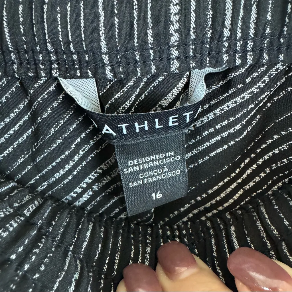 Athleta Arrival Skirt Amara Black Stripe - Image 7