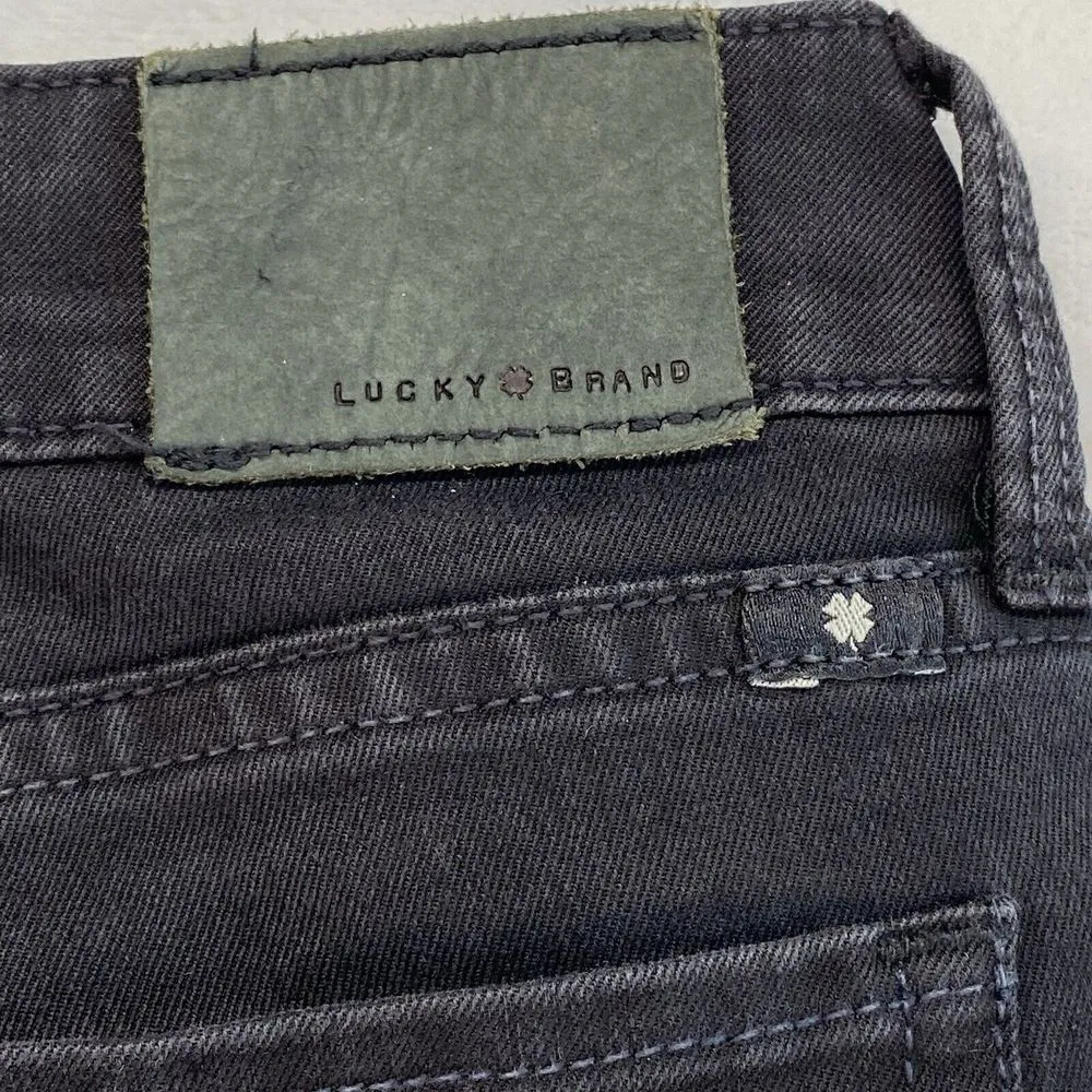 Lucky Brand Jeans Womens 6 28x28.5 Lolita boot cut‎ black Denim Y2K - Image 12