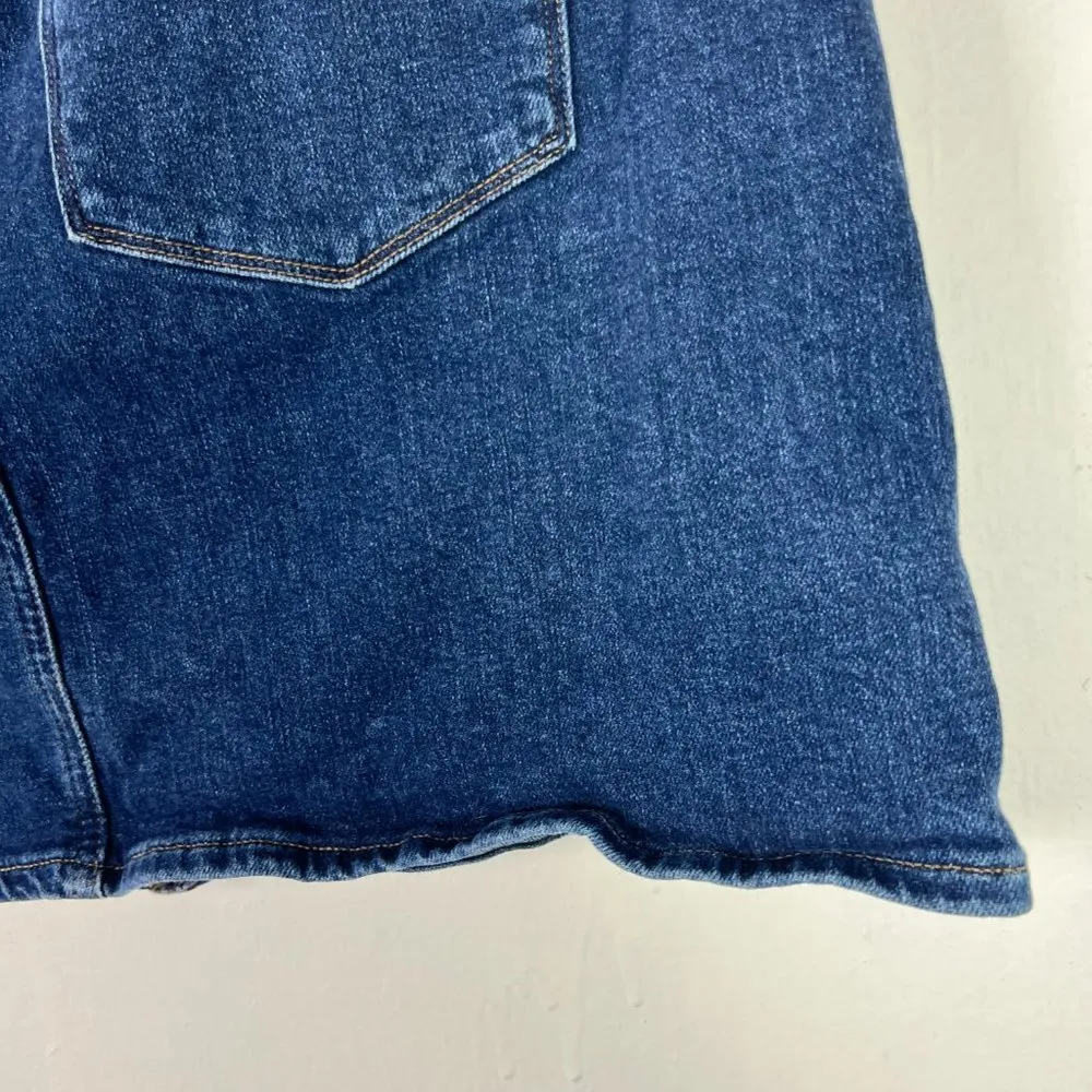 J. Crew Factory Denim Mini Skirt Jean Size 10 EUC T2829 - Image 11