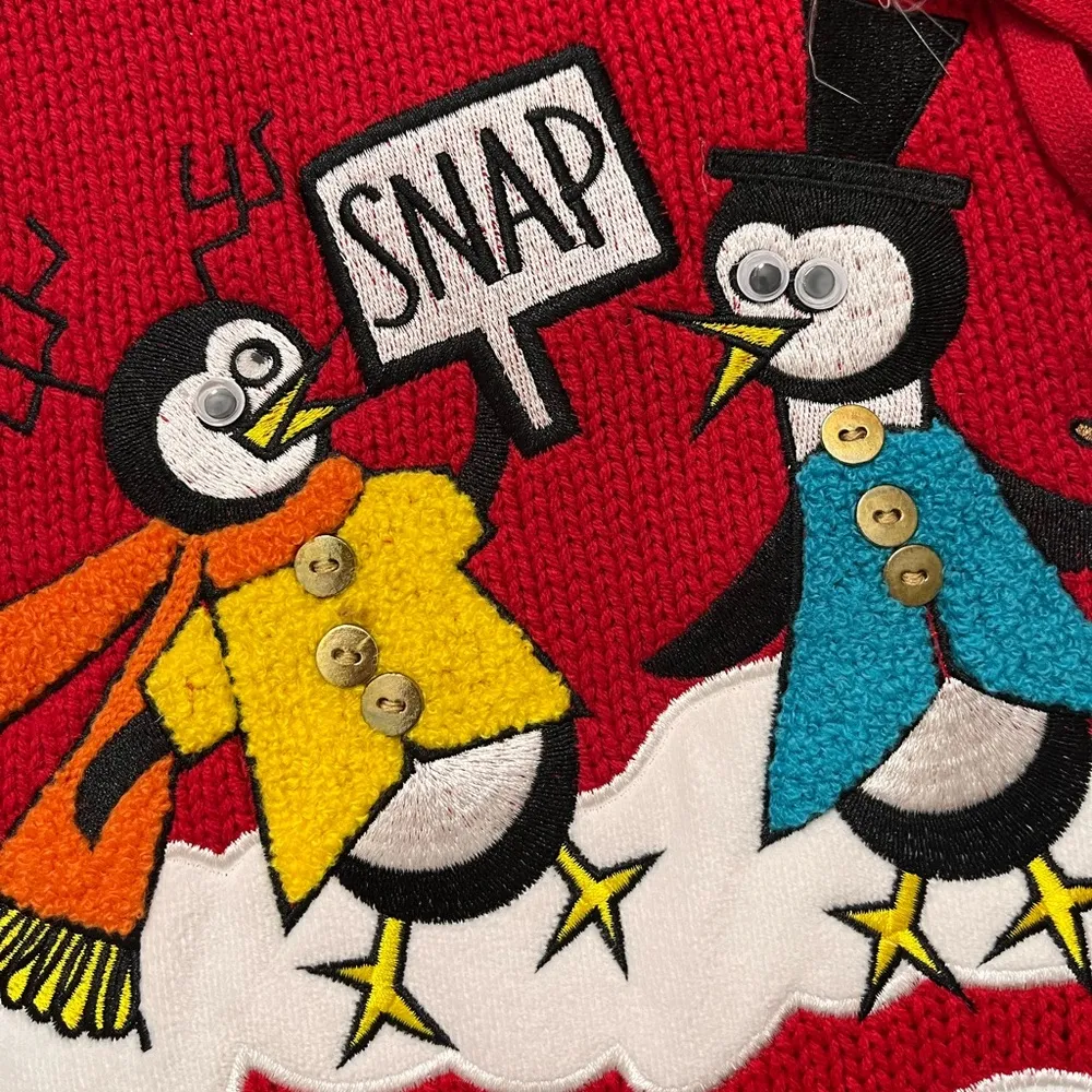 Nordstrom Christmas Sweater Merry Freaking Christmas Holiday L Large XL New - Image 3