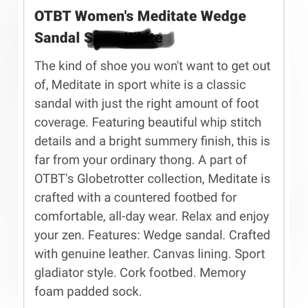 OTBT Meditate Wedge Sandals pink‎ suede size 11 - Image 3