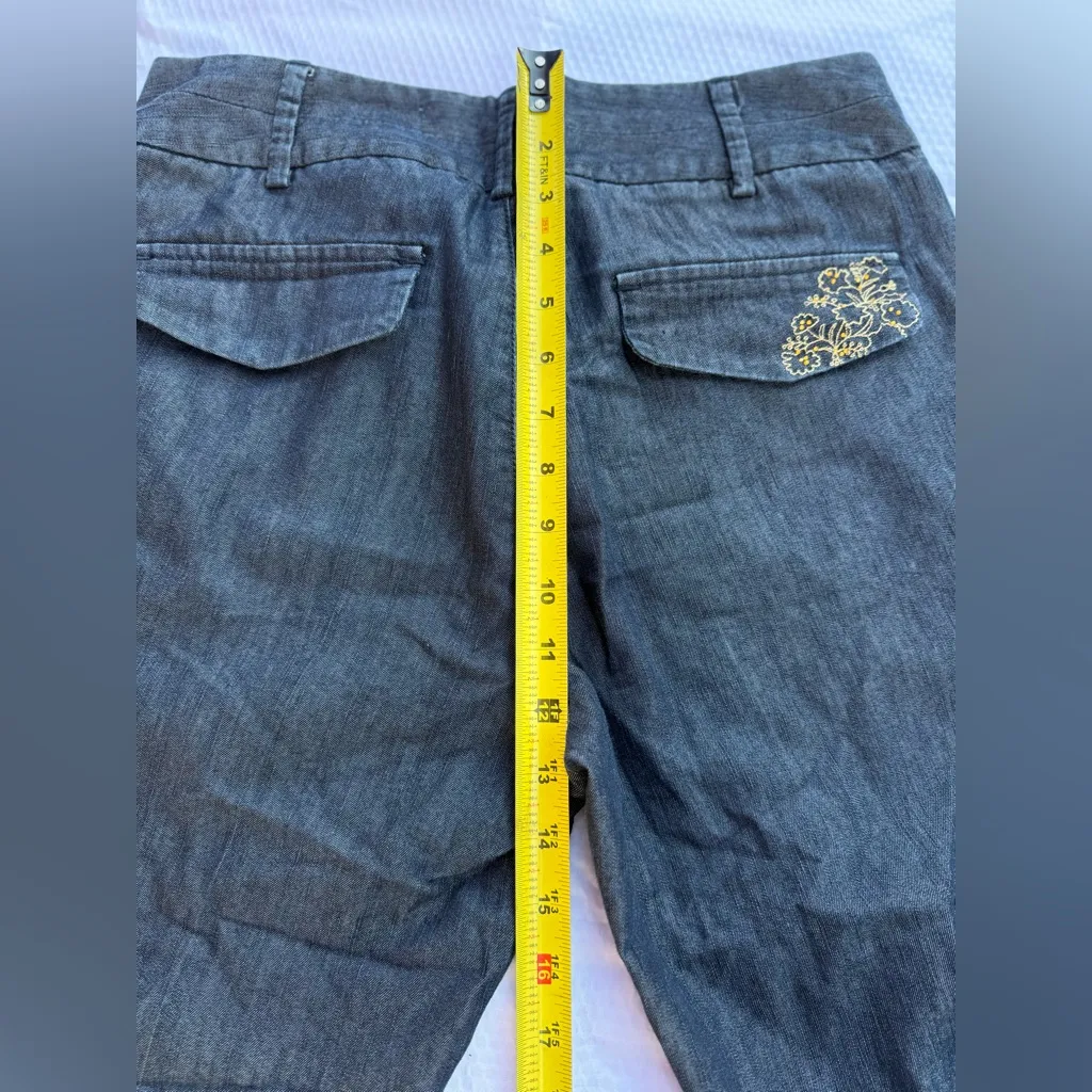 Apostrophe Dark Blue Flare Jeans - Image 8