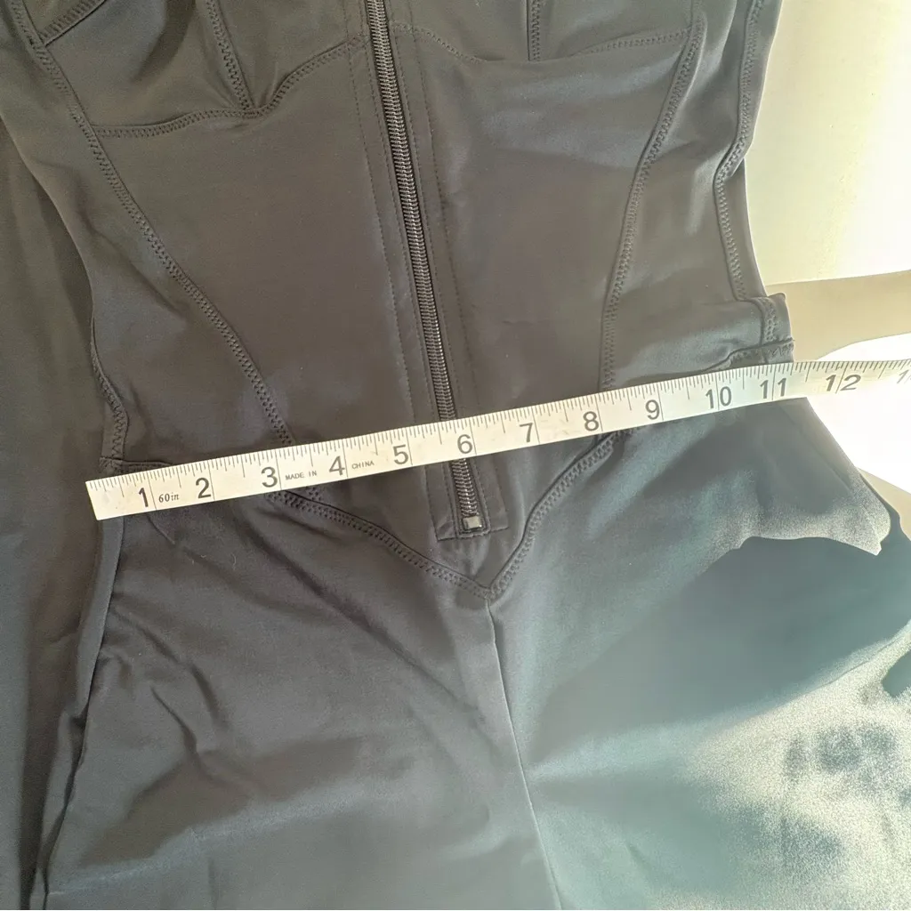 NWT SKIMS Glam Catsuit onyx black small - Image 14