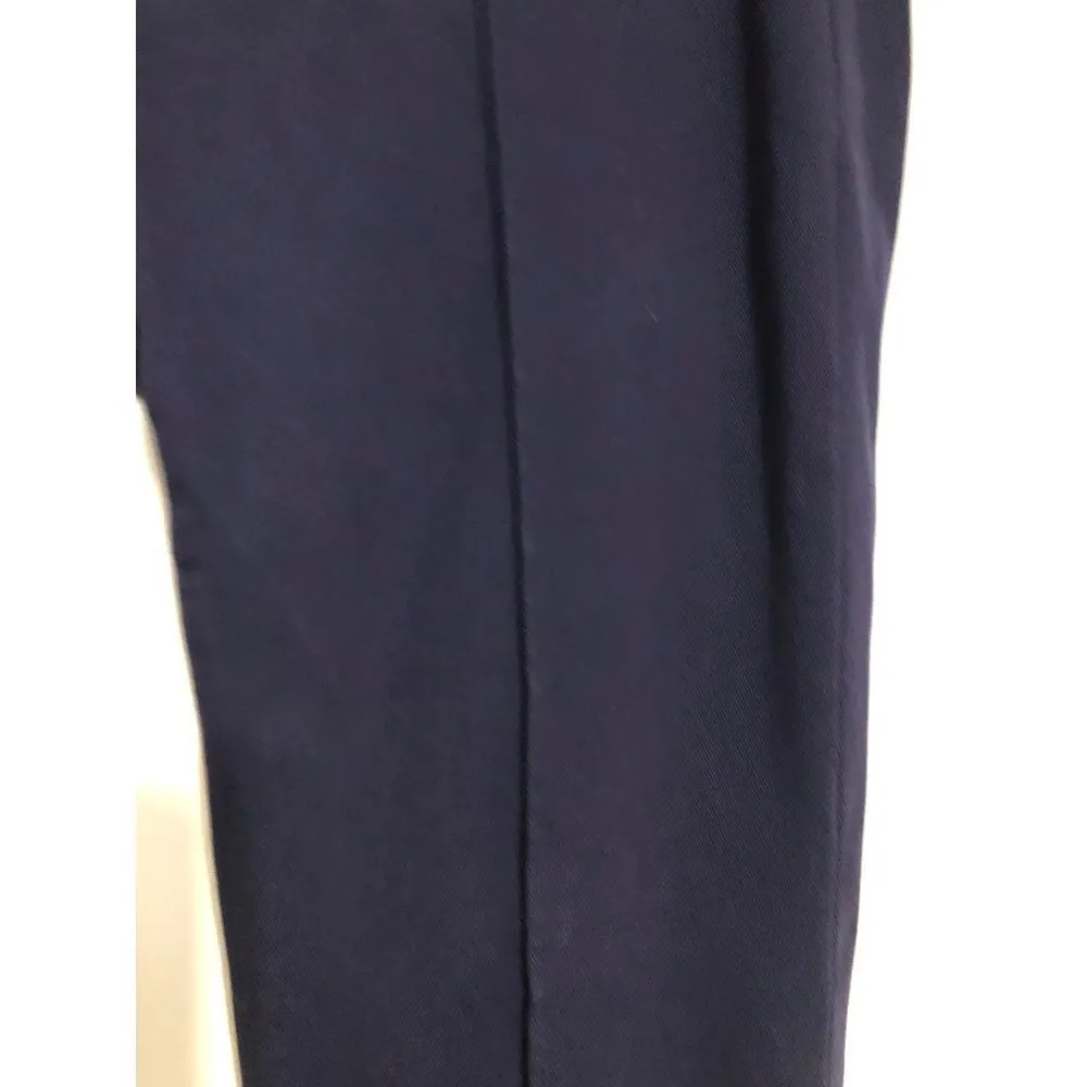 Pistola Lindsay crop kick flare Navy pants Women's size 28 waist measures 31"‎ - Image 7