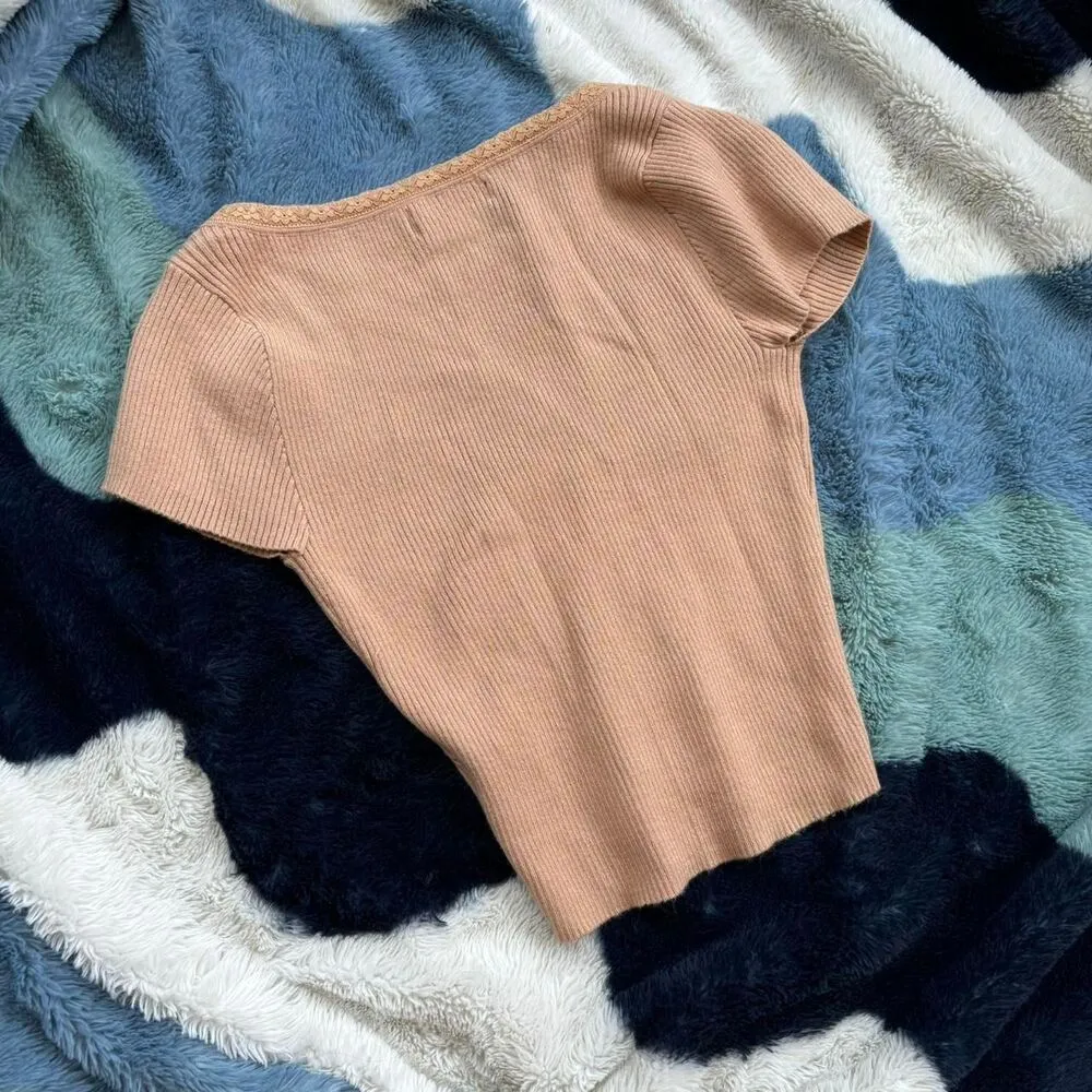 Pacsun Tan New Without Tags T Shirt - Image 5
