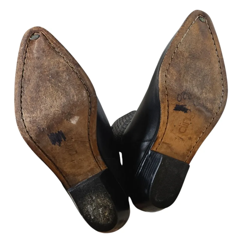 Dingo Leather Black Western boots Size 7.5 - Image 6