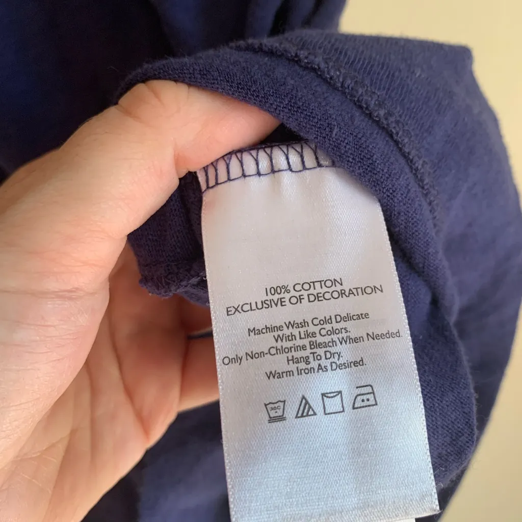 Eddie Bauer Blue Lace Dress Women Size Small Cotton Organic Clothing Summer - Image 4