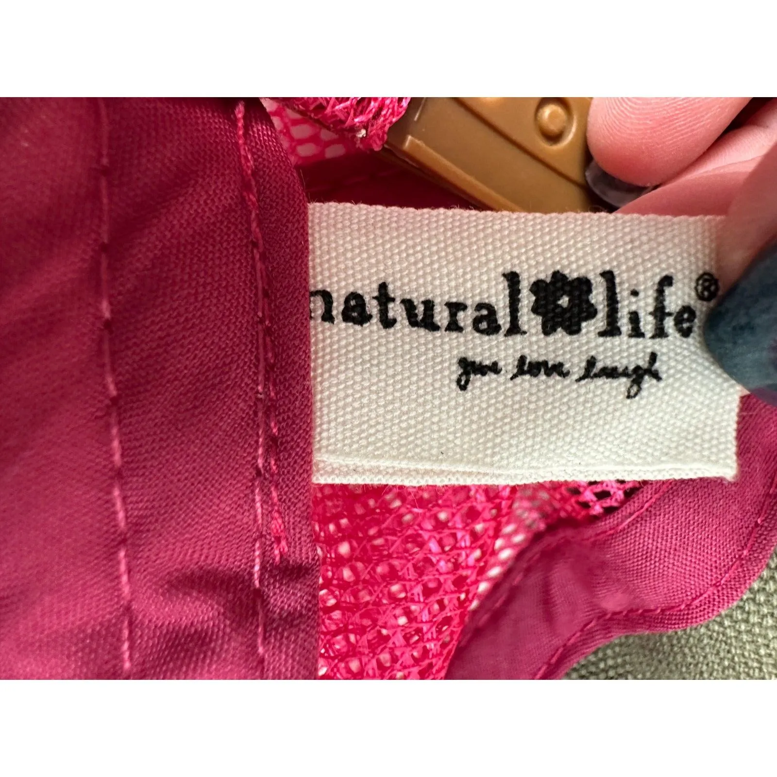 Natural Life Pink Free Spirit Wild Heart Floral Mesh Hat Snapback One Size - Image 7