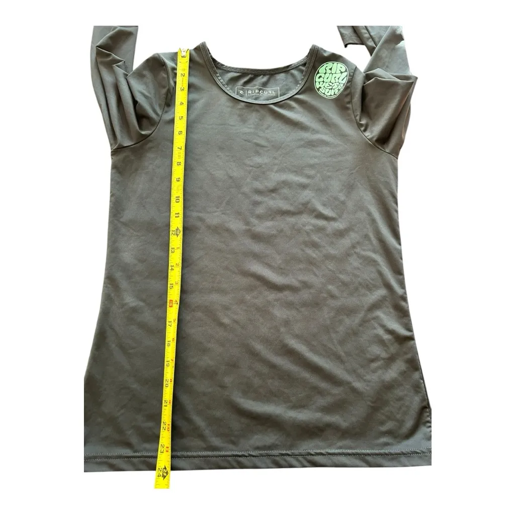 Rip CURL Women's UV Protection Long Sleeve Surf Rash Guard Wet Suit Top M - Image 5