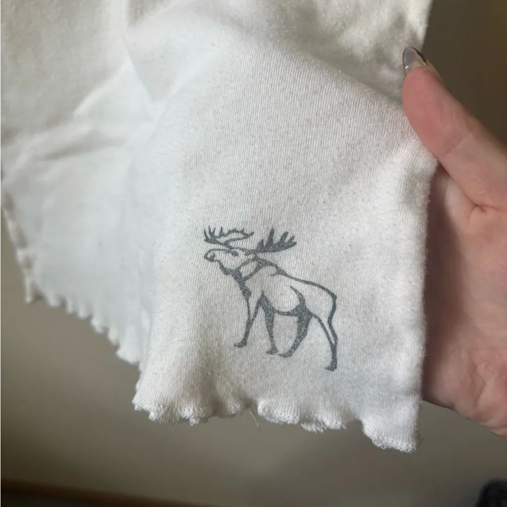 Abercrombie & Fitch White Tank Top - Image 2