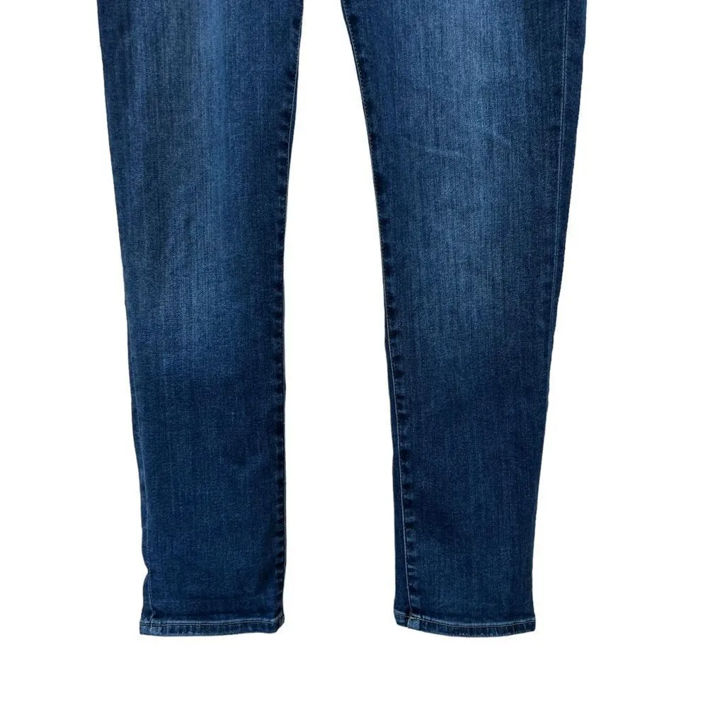 Frame Le Garçon Mid Rise Boyfriend Jean Lupine Grind - Image 4