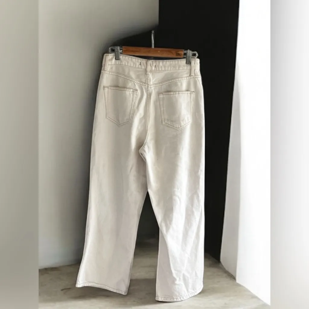 We The Free By Free People Ranger Ripped Crop Wide Leg Jeans In Size 29 - Image 17
