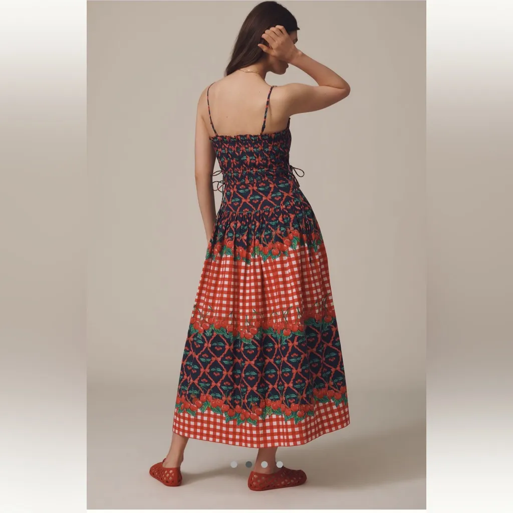 NWT Damson Madder kelia dress Red Size 8 - Image 2