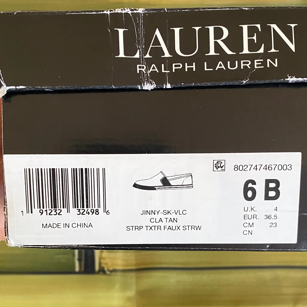 NWT Lauren Ralph Lauren
Women's Jinny Slip-On Sneakers - Image 12