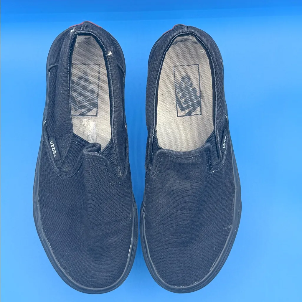 Vans Classic Black Slip-On Shoes - Image 2