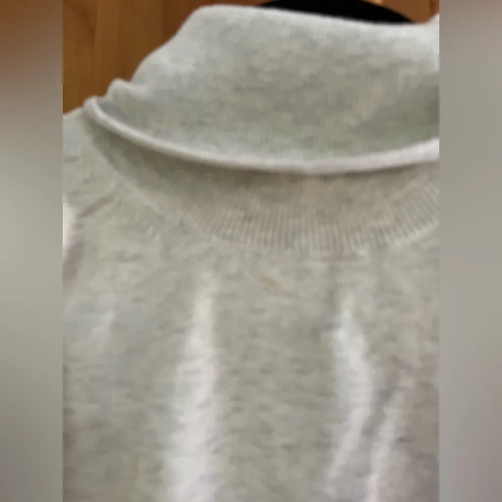 Gap grey turtleneck sweater size X-Large y2k vintage - Image 3