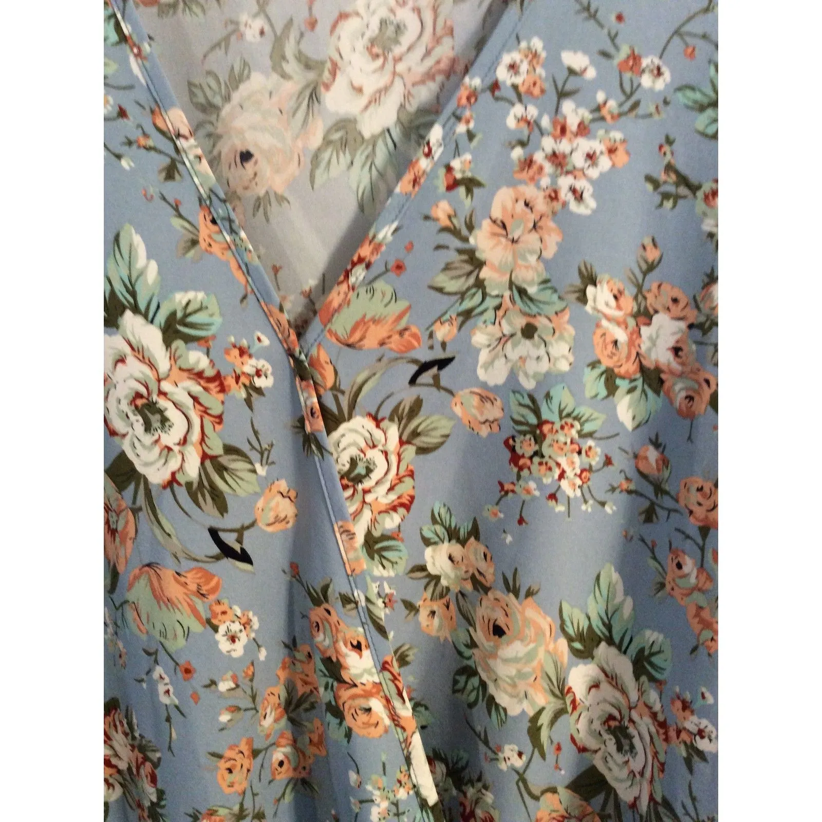 Blue Floral Plus size 18 - Image 6