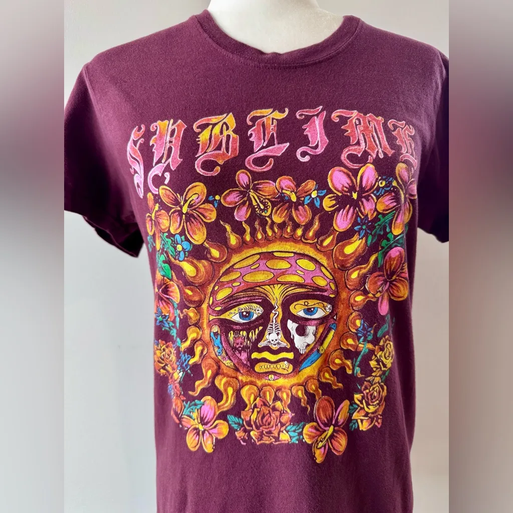 Sublime Album Print Maroon Graphic Tee Size XL - Image 3