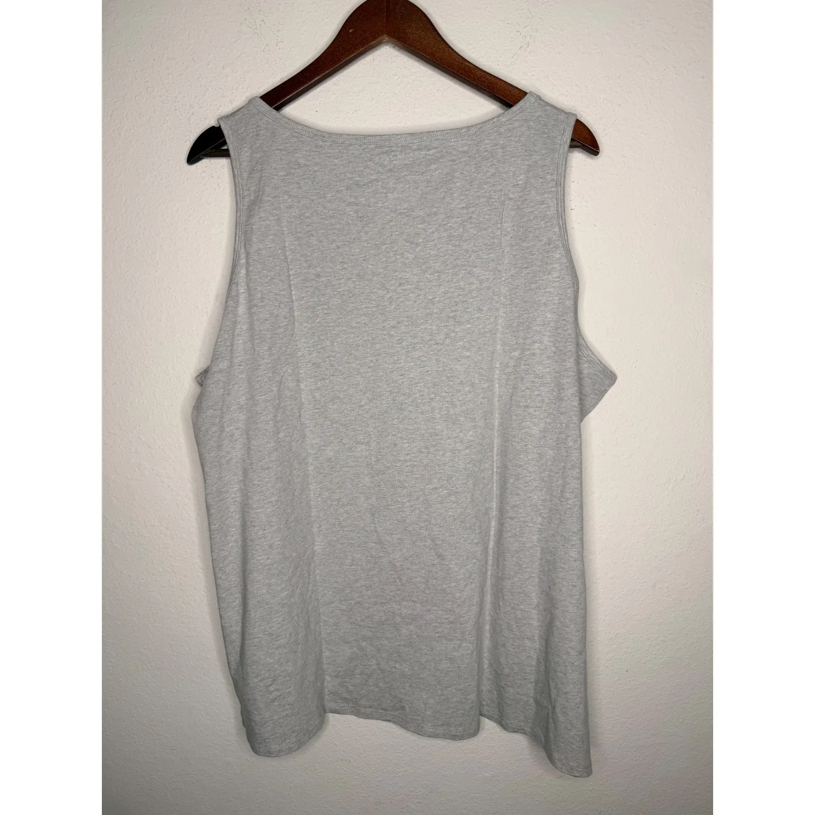 Lot of 3 NWT Duluth Trading Co Womens Plus No Yank Tank Top Sz 3X Gray - Image 2