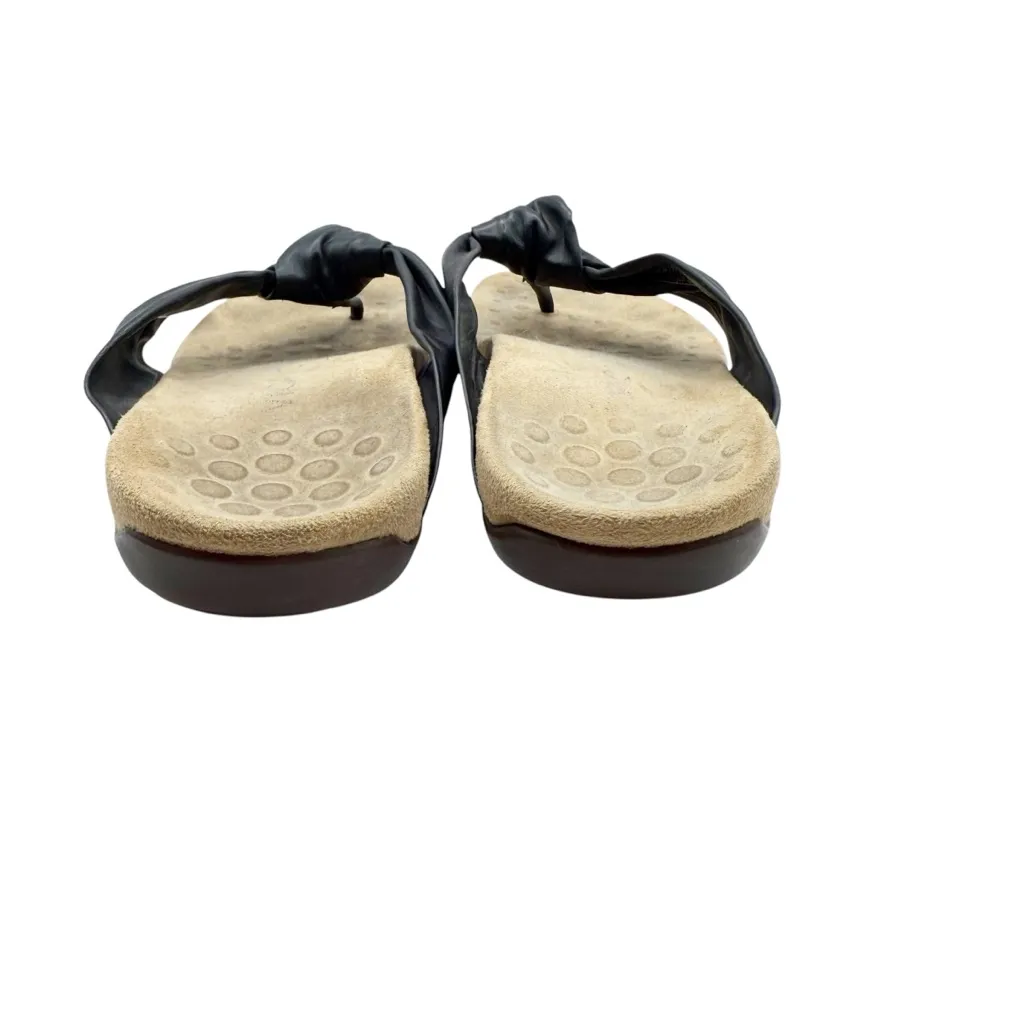 Vionic Rest Pippa Leather Knot Thong Sandals size 8.5 - Image 5