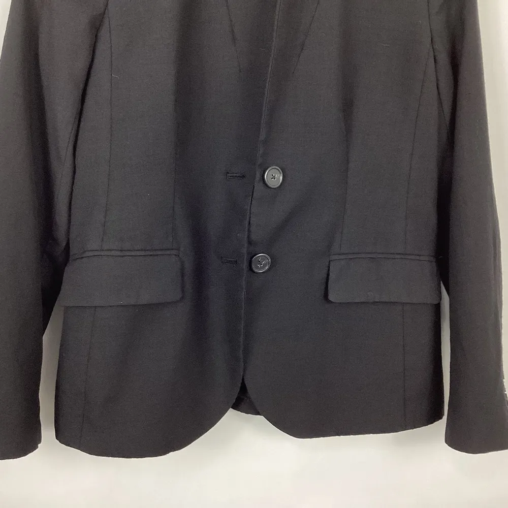 J. Crew Super 120's Wool Blazer Size 6P - Image 4