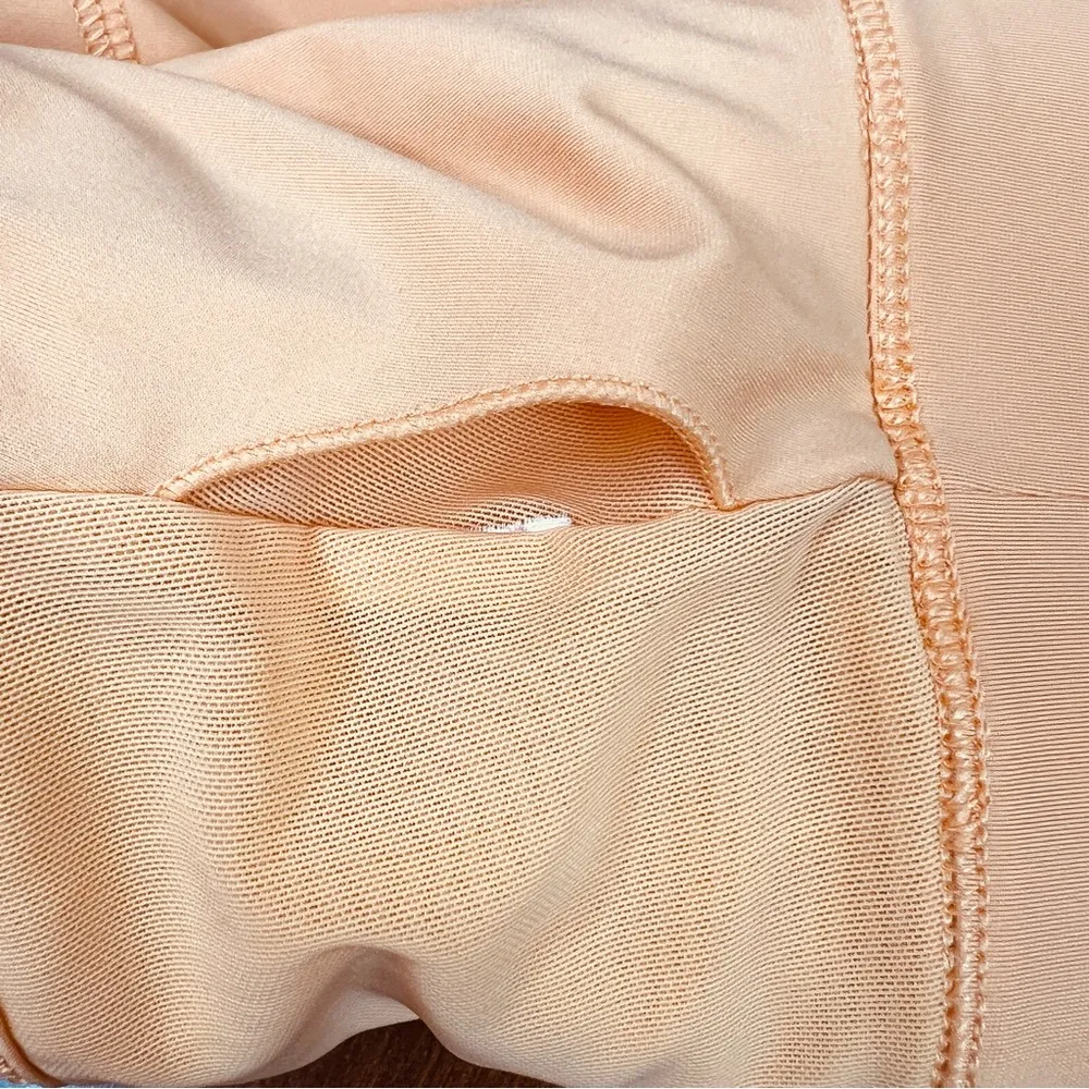 Fabletics Orange Racerback Athletic Compression Sport Crop Top - Image 8