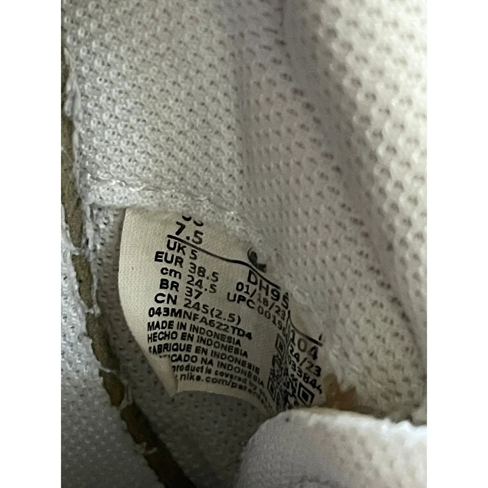 Nike Waffle Lavender Purple Sneakers Size 7.5 - Image 8