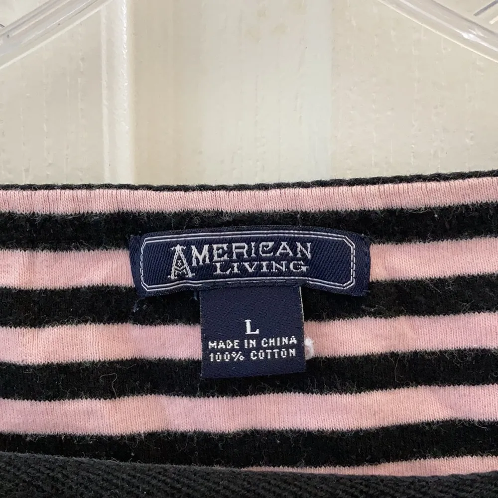 FINAL MARKDOWN LADIES American living tee large - Image 4