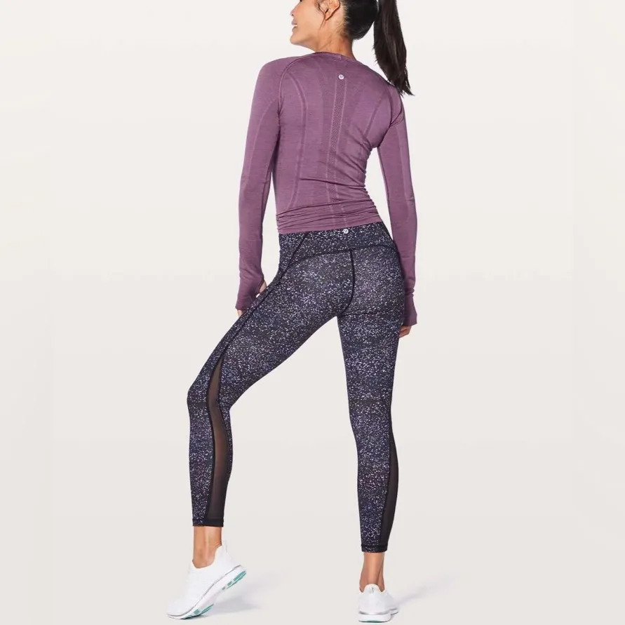 Lululemon Train Times 7/8 Pant 25” Crystalline Multi Black Size 2 Rare Retired - Image 2