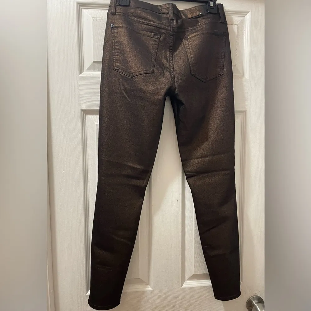 Bronze Skinny Jeans - Image 3