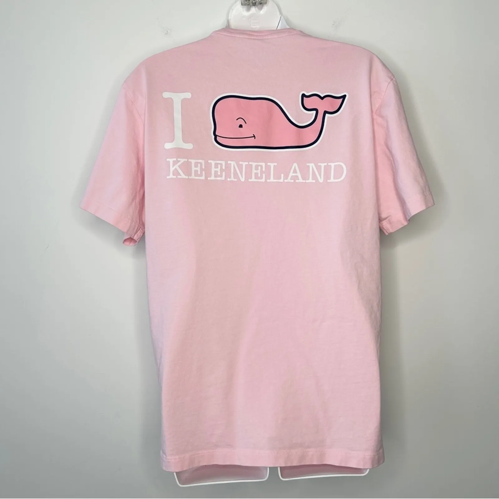 VINEYARD VINES Tshirt Womens XS Pink Keeneland Short Sleeve Casual Preppy Cotton - Image 3