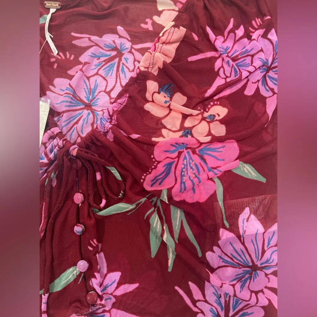 NWT Free People Of Paradise Crop Top Shirt - Image 9