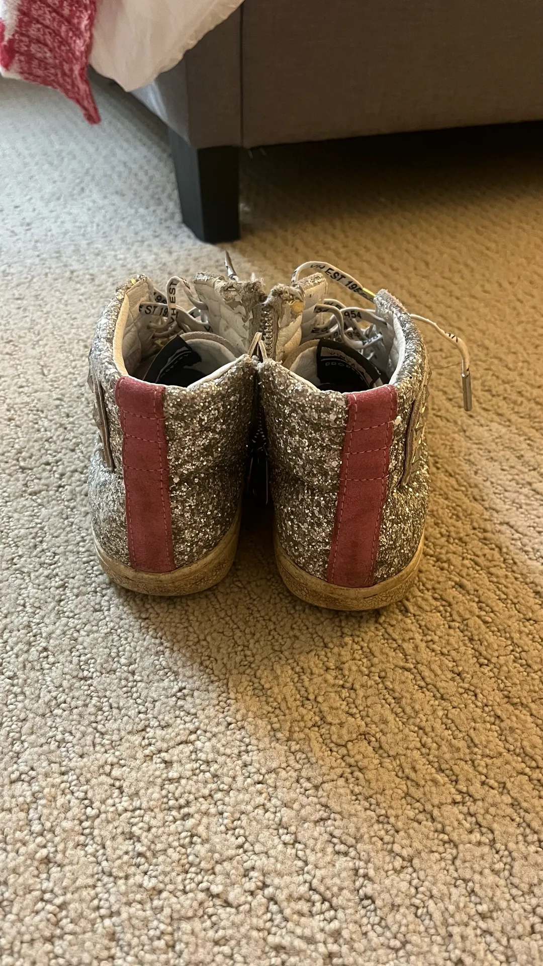 Vintage Havana High-Top Sneakers - Image 2