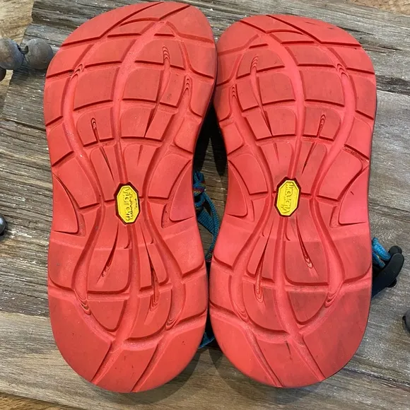 Chaco ZX/2 Yampa Women’s Size 6‎ Colorful Strappy Toe Loop Sandal W/ Vibram Sole - Image 3