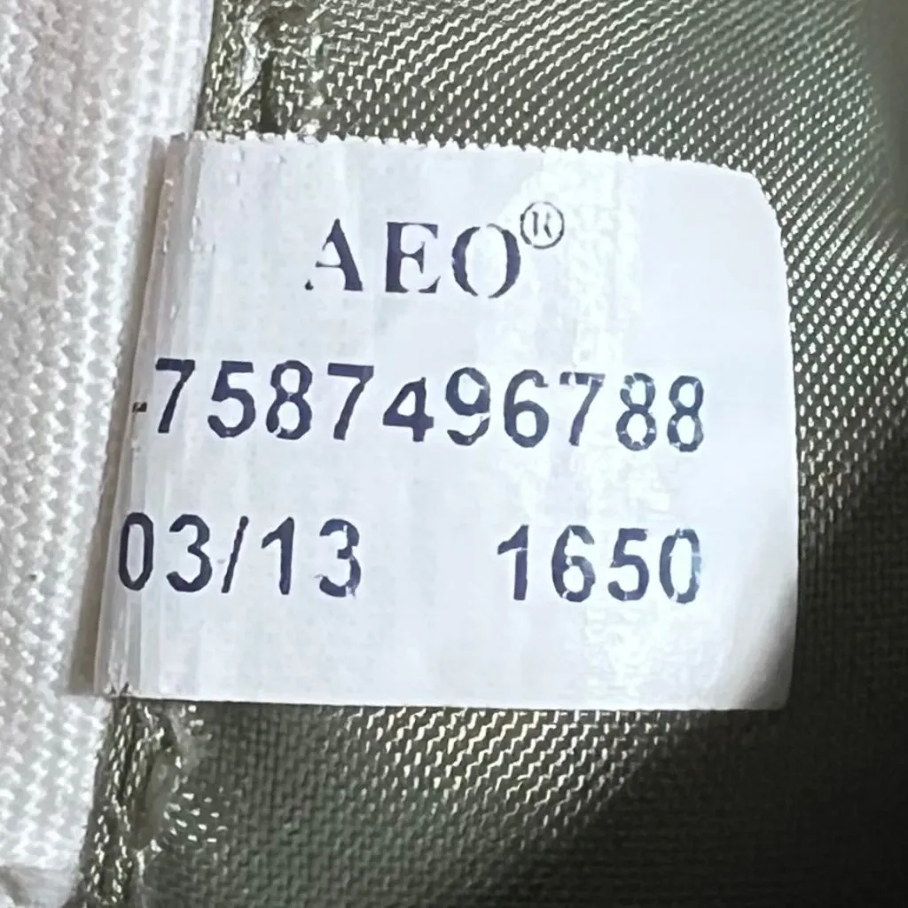 American Eagle Southwestern Blanket Canvas Crop Moto Jacket S Festival Tribal Pink - Image 11