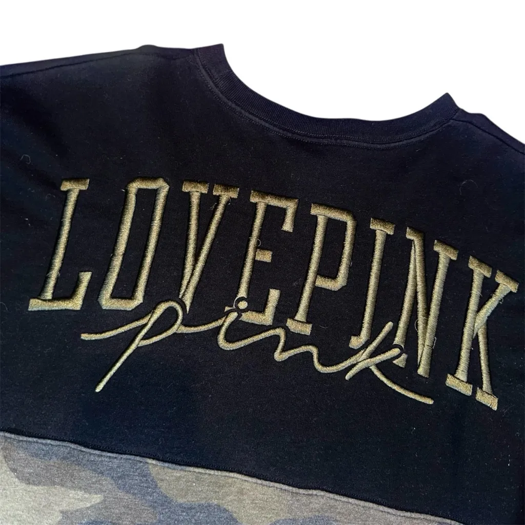 VS PINK Camo Sweater! - Image 2