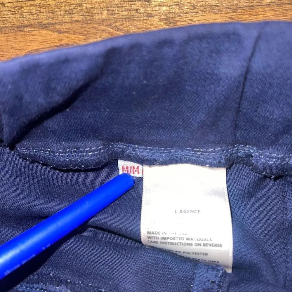 NWOT L’AGENCE Rochelle High Rise Coated Skinny Jeans/Leggings Blue Size M - Image 6