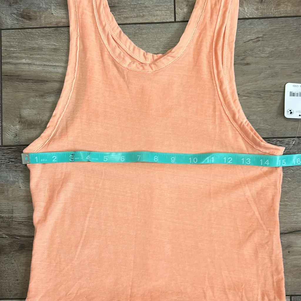 FP Movement Free People Back to Basics Tank Melon Small NWT Pink - Image 9
