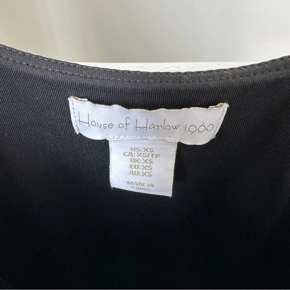 House of Harlow 1960 Black Sleeveless Sheath Dress - Image 5