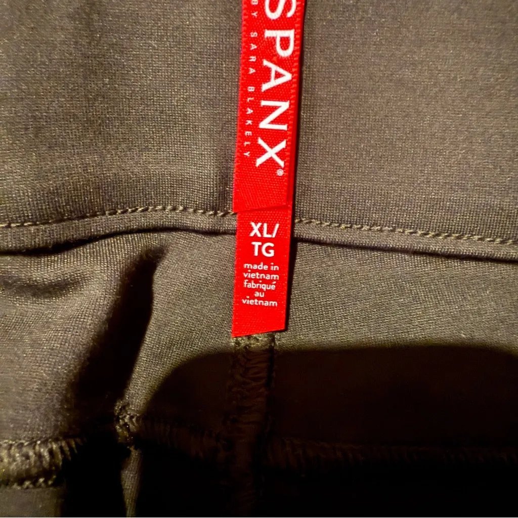 Spanx The Perfect‎ Ankle Olive Green Pull-On Pants Sz XL Stretch Slimming - Image 8