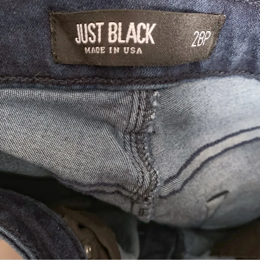 Just Black Denim Indigo Women's Jeans 28P - Image 5