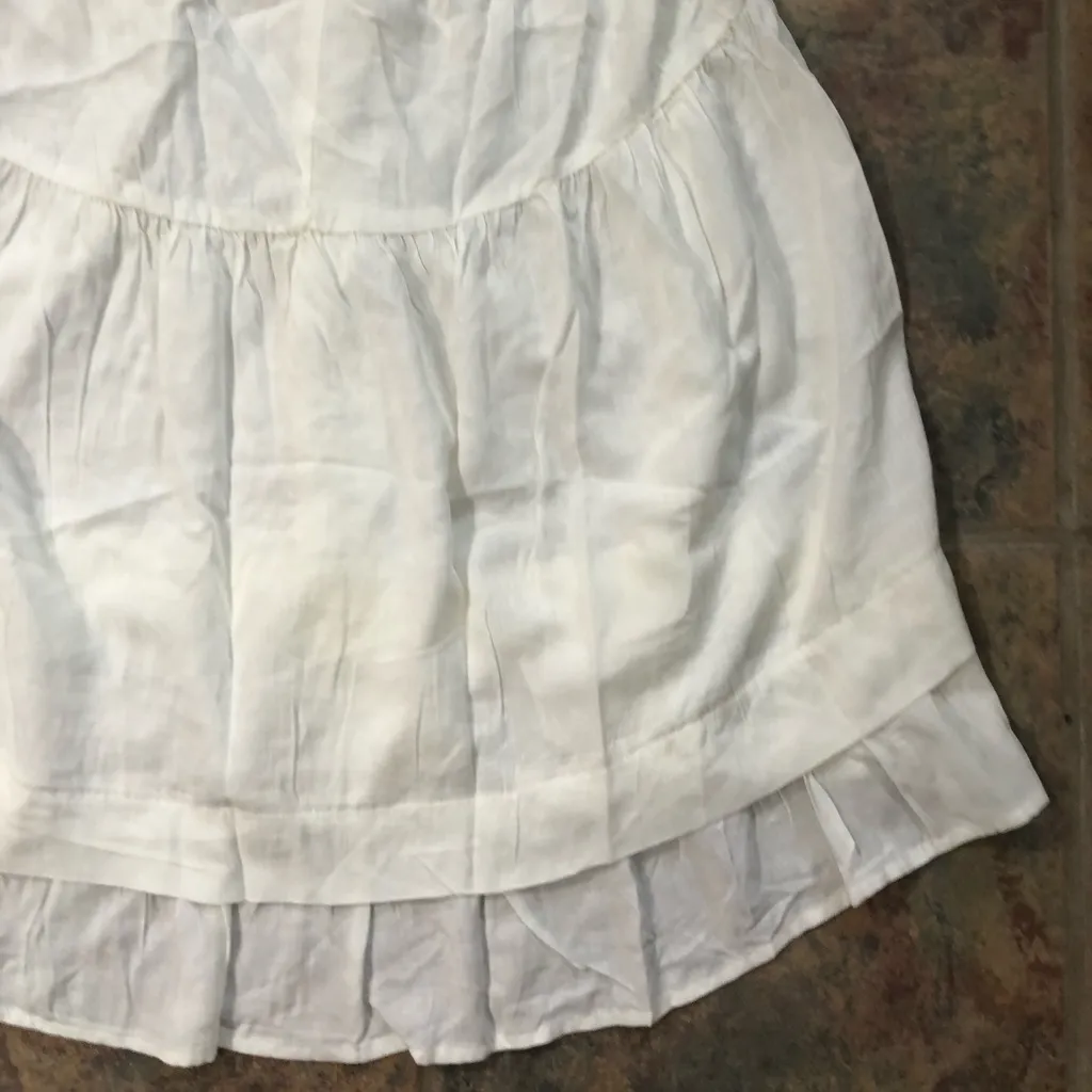 NWT wild fable | small white flowy dress - Image 2