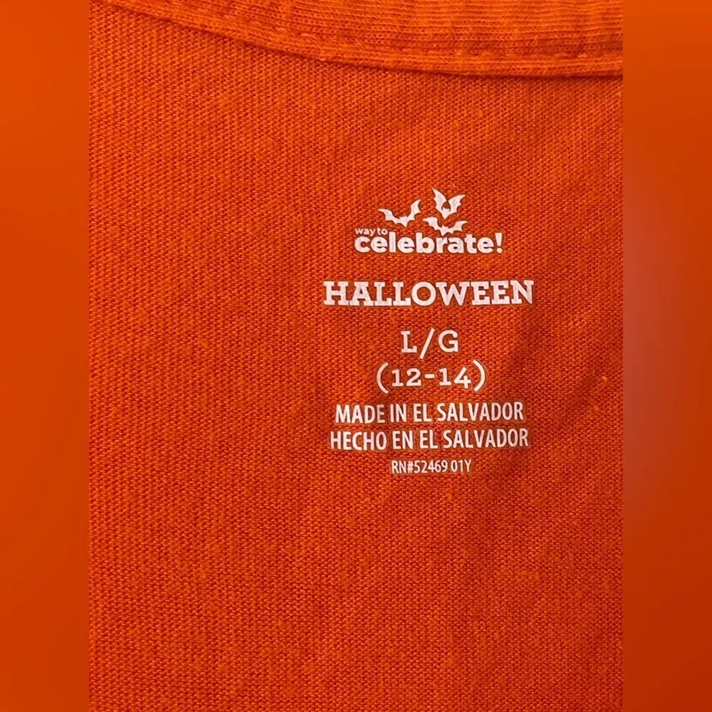 Way To Celebrate Halloween Women's Graphic Orange Hey Boo T - Image 5