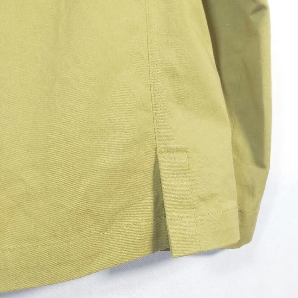 Mustard Yellow Button Front Jacket Spring Casual Size L Size L - Image 7
