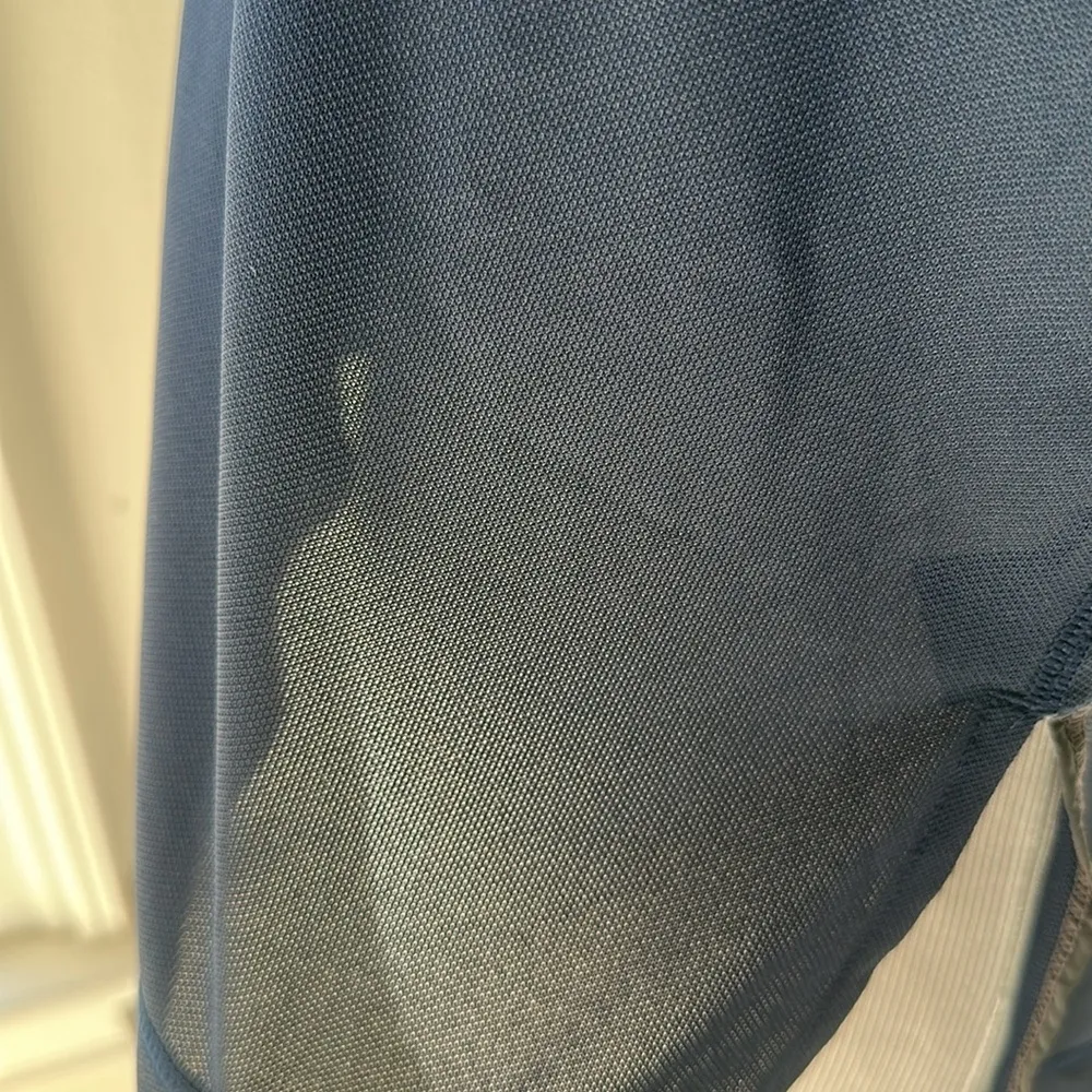 Super Cute Navy Sweaty Betty Cropped Mesh Tank, UK14, US 8-10, NWOT - Image 4