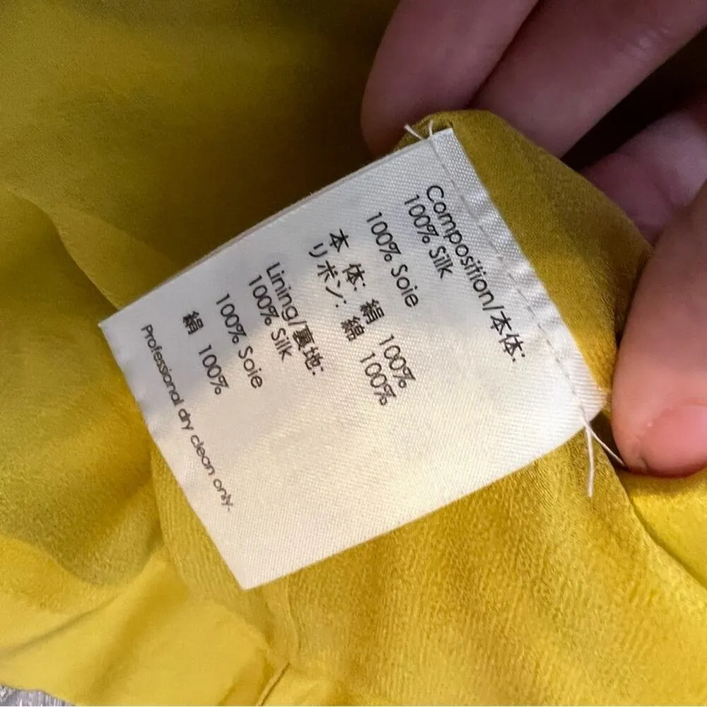 3.1 Phillip lim rhinestone crystal silk dress sz 6 - Image 6