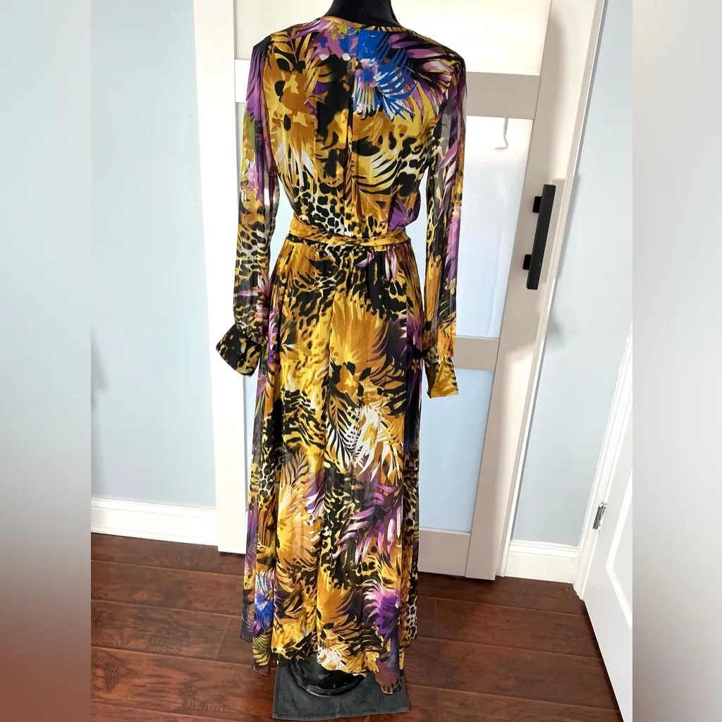 Beautiful long sleeve dress🔥 Yellow Size M - Image 3